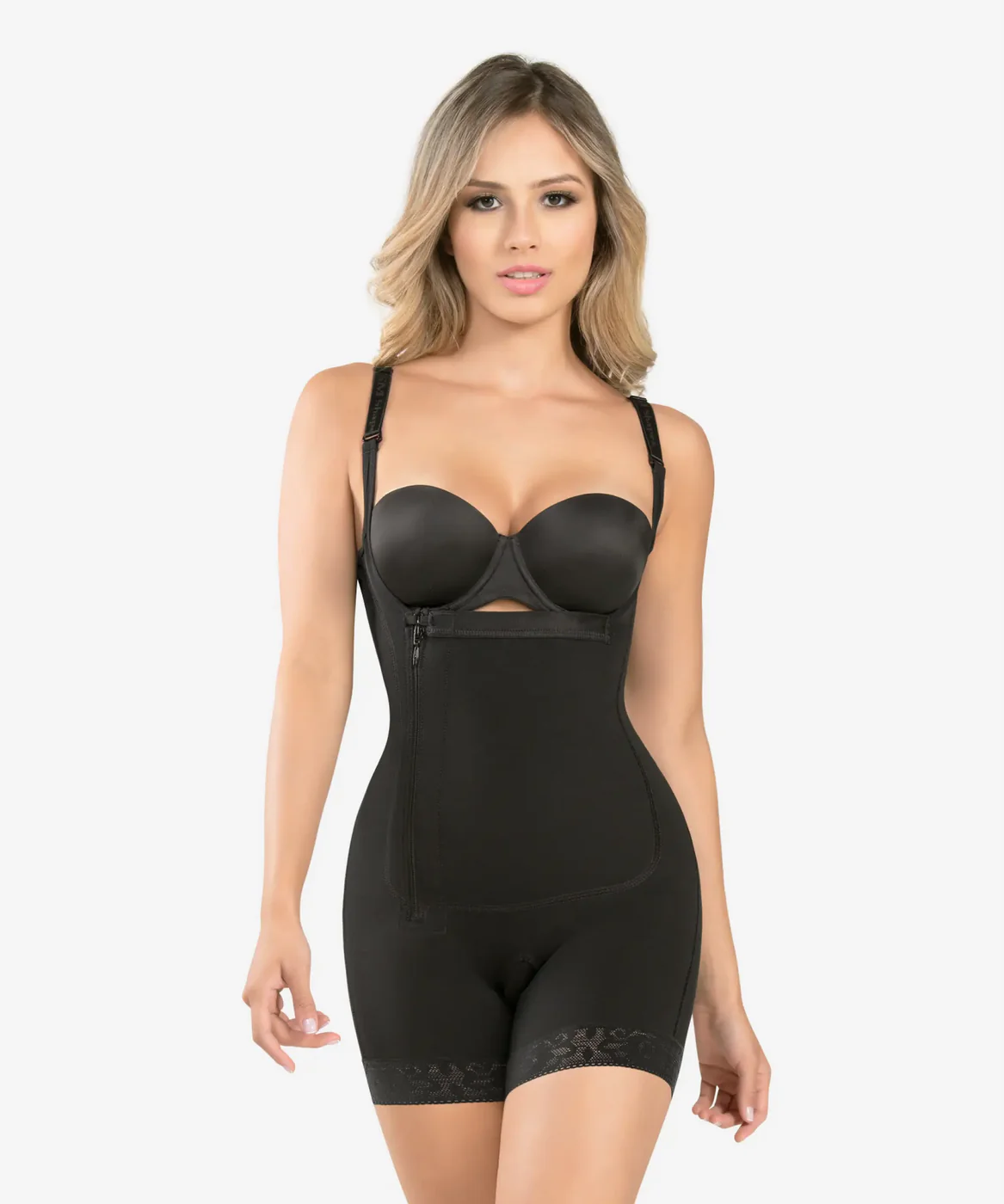 Braless compression bodysuit - Style 1089