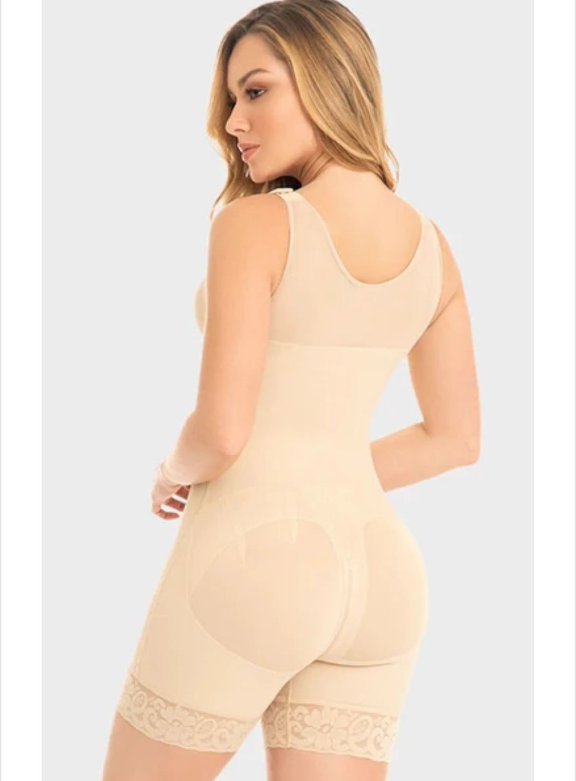 Top-to-Bottom Brust and legs full body shaper Style 1053