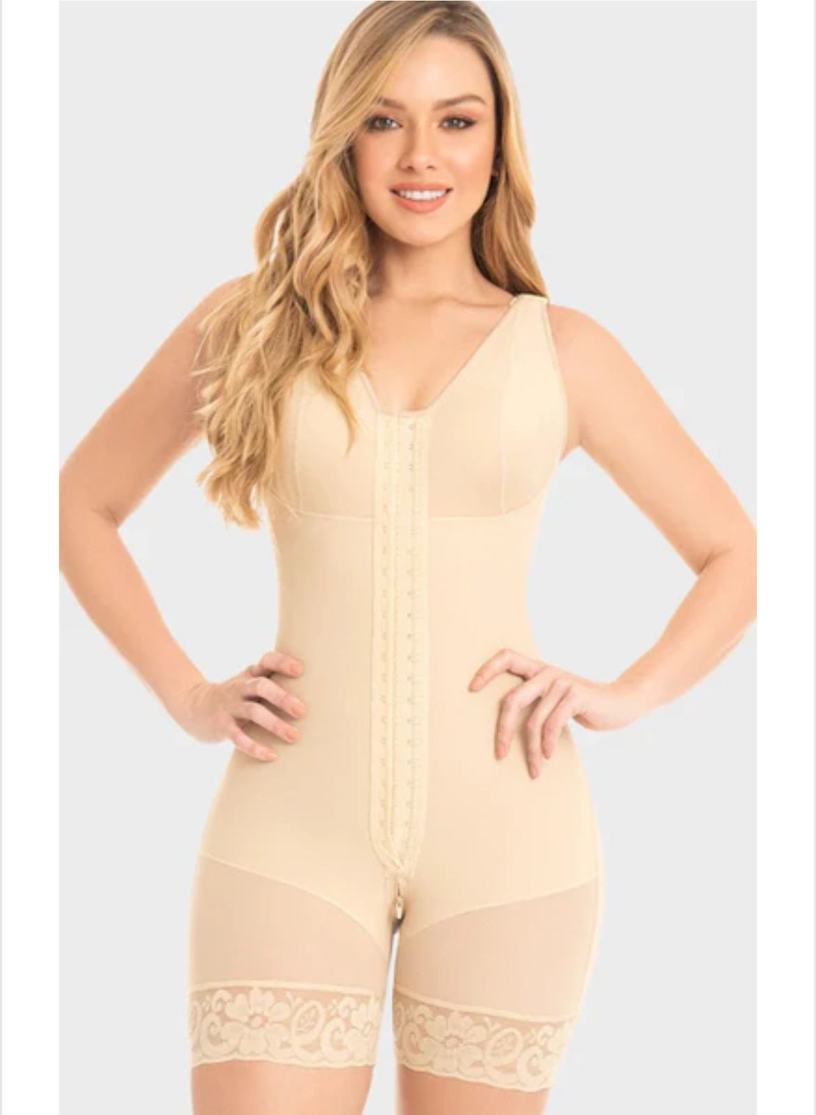 Top-to-Bottom Brust and legs full body shaper Style 1053