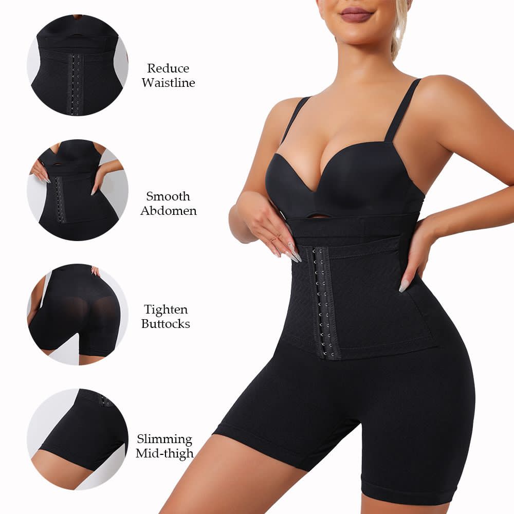 Seamless High Waist Full Body Shaper - Style 606