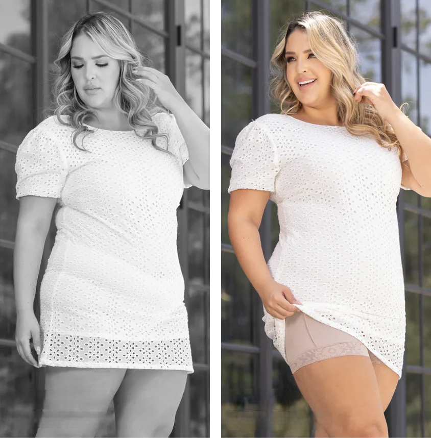 Top-to-Bottom Brust and legs full body shaper Style 1053