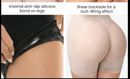 Full Body  Open Brust and legs full body shaper Style 1123