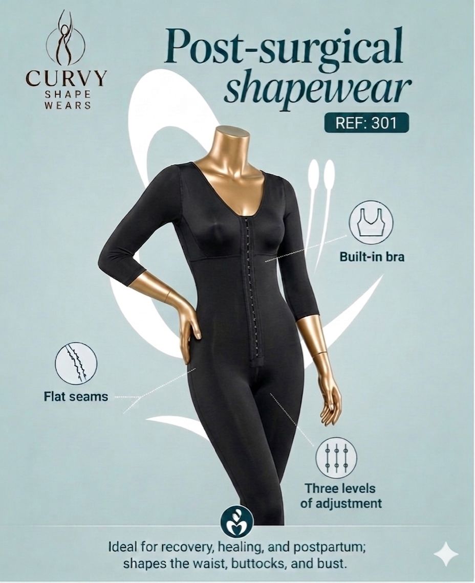 Top-to-Bottom Brust and arms and legs full body shaper - Style 301