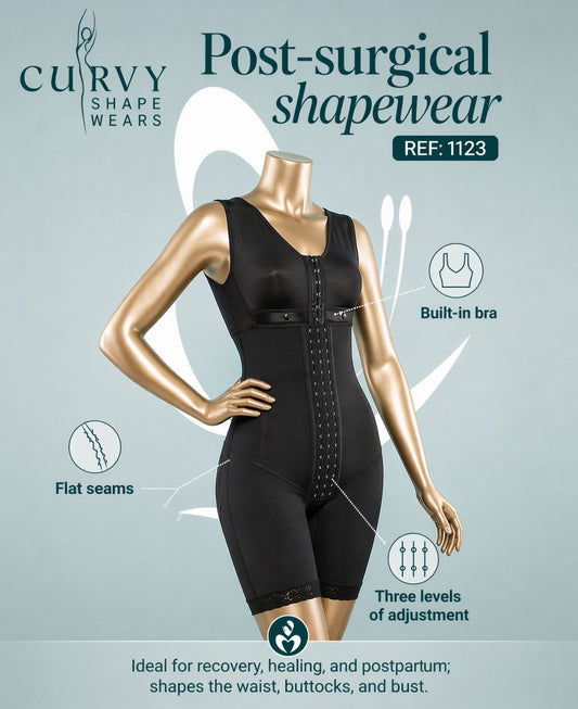 Ultra Compressive Rear-Bodysuit - Style 1123