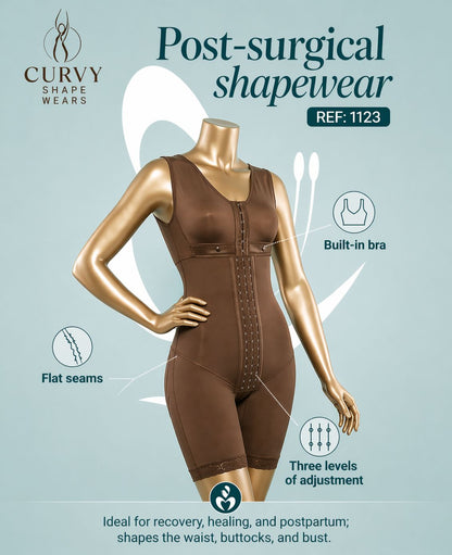 Ultra Compressive Rear-Bodysuit - Style 1123